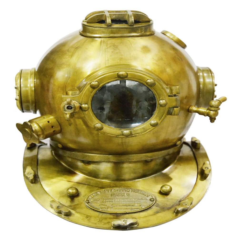 THORINSTRUMENTS Scuba Diving Diver Helmet in Antique Finish
