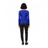 Natural Uniforms Women's Under Scrub Tee Crew Neck Long Sleeve T-Shirt (True Royal Blue, Small) view 3