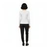 Natural Uniforms Women's Under Scrub Tee Crew Neck Long Sleeve T-Shirt (White, X-Large) view 3