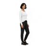 Natural Uniforms Women's Under Scrub Tee Crew Neck Long Sleeve T-Shirt (White, X-Large) view 4