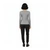 Natural Uniforms Women's Under Scrub Tee Crew Neck Long Sleeve T-Shirt (Grey, 2X-Large) view 3