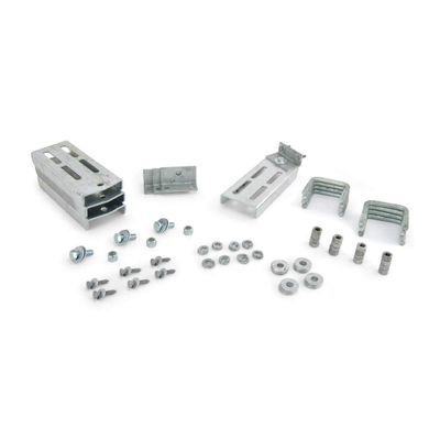 Sturdy Built (4) 10" Galvanized Double U Bolt Swivel Top Bunk Bracket Kit for 2x3 Boat Trailer Crossmember
