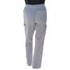 Chef Code Modern Fit Unisex Cargo Chef Pants, Elastic Waist CC220 (Houndstooth, 3XL) view 2