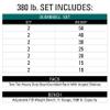 XMARK 10-50 lb Dumbbells Weight Set with Storage Rack, 7 Pair (10 lb to 50 lb) of Hex Dumbbell with Dumbbell Rack and Adjustable Weight Bench view 2