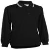 Smitty | BBS-301 | Major League Style Long Sleeve Performance Mesh Umpire Shirt | Accommodate Chest Protector | Baseball Softball | Umpire's Choice! (Black with White Trim, 4XL) view 1