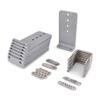 Sturdy Built (8) 10 inch Heavy Duty Aluminum and Stainless Steel Boat Trailer L Type Bunk Bracket Kit view 1