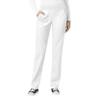 WonderWink Womens Knit Waist Cargo Medical Scrubs Pants, White, 4X US view 1