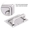 Acouto Boat Hatch Handle, Stainless Steel Boat Flush Hatch Locker Cabinet Pull Handle Boat Ring Hatch Pull Flush for Marine Yacht (3.0 * 2.2in) view 4
