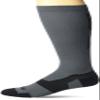 2XU Womens Vectr Full Length Socks, Titanium/Black, 7-8 US view 1