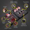 Casemaster Sinister Magnetic Aluminum Dart Case with Precision Cut Space to Hold 3 Steel Tip or Soft Tip Darts and Extra Flights, Shafts and Tips, Magnetic Latch Keeps Case Closed Tight,Grey view 2