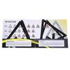 6Pcs Billiard Rack Holder Mini Table Top Billiards Triangle Rack Billiard Table Pool Cue Accessory view 3