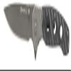 Smith & Wesson 7.75in Ti-Nitride, High Carbon S.S. Folding Knife with 3.25in Drop Point Blade and G10 Aluminum Handle for Outdoor Survival, Camping and EDC,Grey view 1