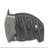 Smith & Wesson 7.75in Ti-Nitride, High Carbon S.S. Folding Knife with 3.25in Drop Point Blade and G10 Aluminum Handle for Outdoor Survival, Camping and EDC view 3