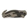 Smith & Wesson 8in High Carbon S.S. Spring Assisted Folding Knife with 3.25in Serrated Drop Point Blade and Rubberized Aluminum Handle for Outdoor Survival and EDC view 3