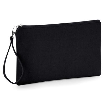 Westford Mill Canvas Detachable Wristlet Pouch - Availabl - Natural/Light Grey