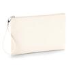 Westford Mill Canvas Detachable Wristlet Pouch - Availabl - Natural/Light Grey view 4