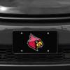 NCAA Louisville Cardinals Laser Inlaid Metal License Plate Tag view 2