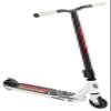 Mongoose Rise 100 Freestyle Stunt Trick Scooter, Lightweight Alloy Deck & Heavy-Duty Frame Up to 220 lbs., Bike-Style Grip, High Impact 100mm Wheels, White/Red view 1