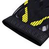 Kuangmi Basketball Knee Pad Protective Knee Brace Compression Leg Sleeve Shin Guard Kneepad (Black Yellow-Pair, XXL) view 3