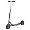 Mongoose Trace 180 Kick Scooter for Youth Adult Boys and Girls, Lightweight, Quick-Release & Easy Folding Scooter, With 180mm Wheels, Kickstand, Grey/Red view 1