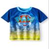 Paw Patrol Toddler Boys Blue Rash Guard - 2T view 1
