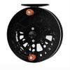 4.5 inches Centrepin Float Reel Center Pin Trotting Fishing Reel 113.5mm CNC Machined Aluminum Salmon Steelhead Fishing Black Color view 2