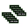 Speed Demon Hot Rod Shop Ammo Can Labels 500 MAG Ammunition Decals for 500 Magnum Ammo - 10 Pack Adhesive Vinyl 3"x1.15" view 1
