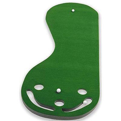 Misc 3' x 9' Golf Putting Green, Par 3 Golfing Mat, Practice Surface Putters Clubs Sport Ball Activity Stroke Lifelike Durable Equipment, Plastic
