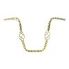Fenix Lowrider 16" Cage Square Twisted Bike Handle Bars,25.4mm, Gold view 1