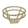 Fenix Cycles Double Square Twisted Steering Wheel Gold view 1