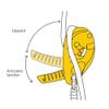 PETZL I'd S Descender - Small (Yellow) view 4