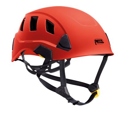 Petzl Strato Vent Lightweight Ventilated Safety Helmet (ANSI Z89.1 Type I Class C) - Red