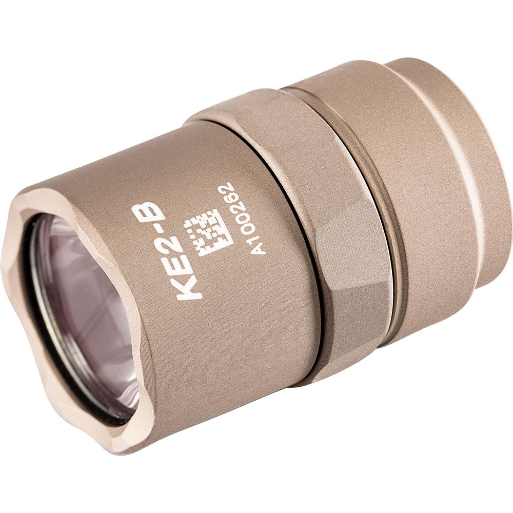 SureFire KE2 6-Volt White Light Bezel for The M600 Series Scout Light, Tan