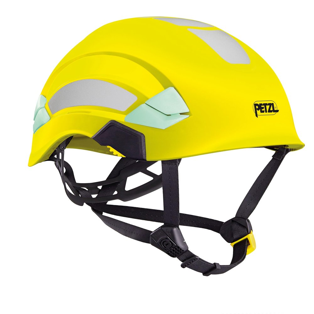 Petzl Vertex Industrial Safety Helmet (ANSI Z89.1 Type I Class E) - Hi-Viz Yellow (Reflective)