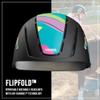 Troxel Spirit Full Coverage Horse Riding Helmet, Low-Profile & Adjustable, Safety Horseback Riding Gear, Extra Small (6-1/4 - 6-1/2), Pop Art Pony view 3