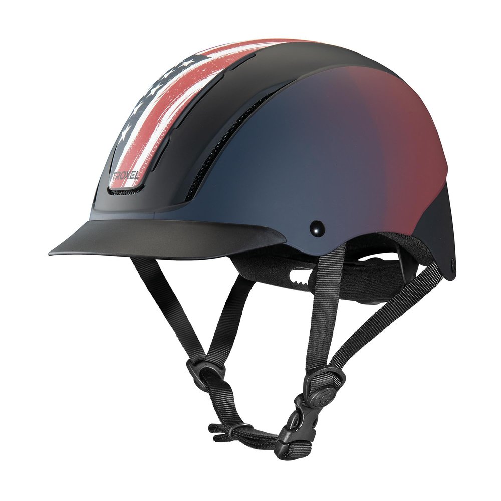 Troxel Spirit Full Coverage Horse Riding Helmet, Low-Profile Adjustable Design, Safety Horseback Riding Gear, Small (6-1/2 - 6-7/8), Freedom