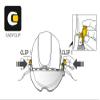 Petzl Vizir Eye Shield with EASYCLIP for Vertex and Strato Helmets -Shadow (Tinted) view 2