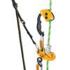 PETZL Chicane Auxiliary Braking Device for Zigzag on Single Ropes - Yellow view 2
