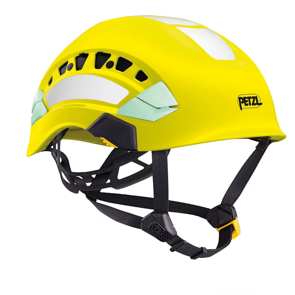 Petzl Vertex Vent Ventilated Safety Helmet (ANSI Z89.1 Type I Class C) - Hi-Viz Yellow (Reflective)