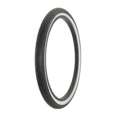 Alta Bicycle Tire Duro 24" x 2.125" Color Bike Tire Small Brick Pattern (Black/White)