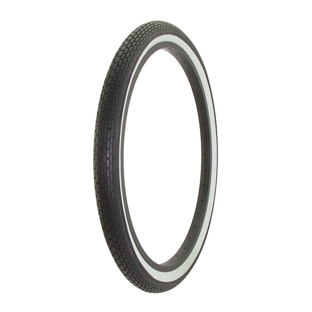 Alta Bicycle Tire Duro 24" x 2.125" Color Bike Tire Small Brick Pattern (Black/White)