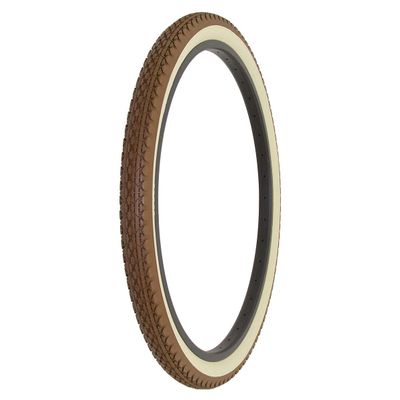 Alta Bicycle Tire Duro 26 x 2.125 Bike Thread Diamond Drizzle Style (Brown/Cream)