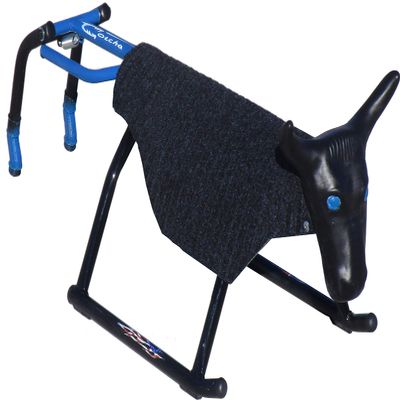 GOTCHA Jr. Roping Dummy, Team Roping and Rodeo Practice (Blue)