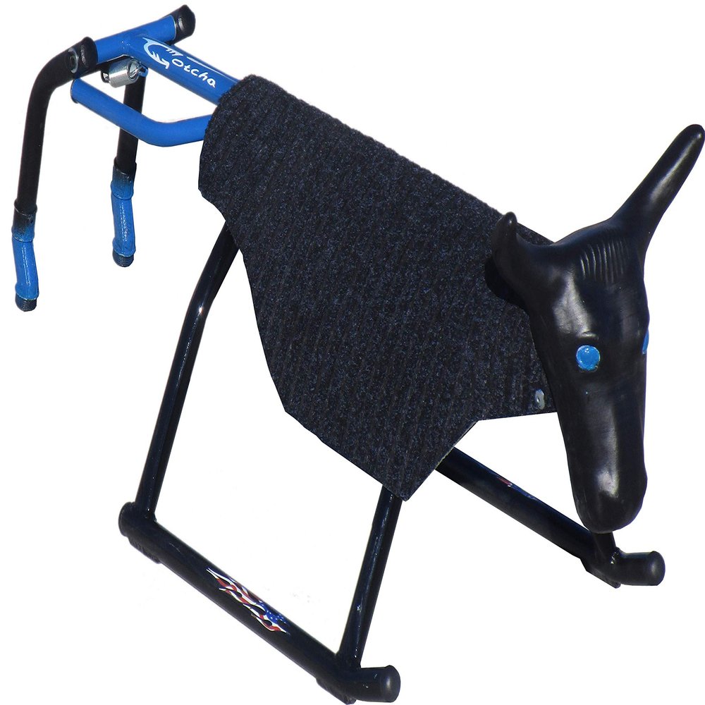 GOTCHA Jr. Roping Dummy, Team Roping and Rodeo Practice (Blue)