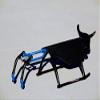 GOTCHA Jr. Roping Dummy, Team Roping and Rodeo Practice (Blue) view 4