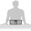 Panasonic NCB2188S Front Basket Black view 2