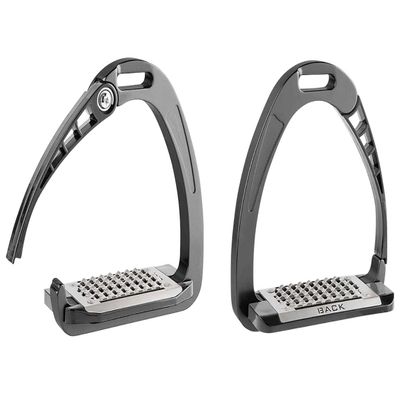 Acavallo Alupro Stirrup, Color Black, One Size (AC607-09-OS)