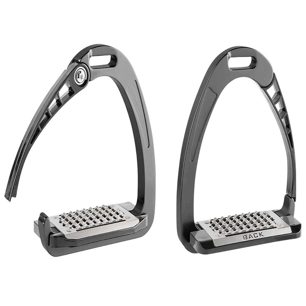 Acavallo Alupro Stirrup, Color Black, One Size (AC607-09-OS)