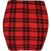 MA ONLINE Ladies Leopard Tartan Printed Stretchy Mini Skirt Womens Fancy Summer Wear Short Skirt view 1