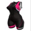 Sparx Women's Triathlon Suit Tri Race Suit Women Trisuit Compression Running Swimming Cycling Skinsuit (Black/Pink, Large) view 2